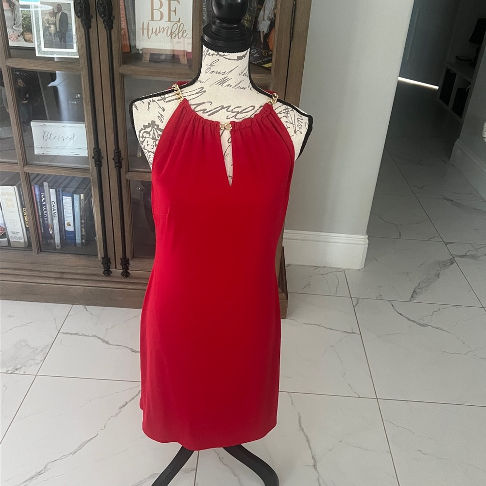 INC International Concepts Vibrant Red Garment